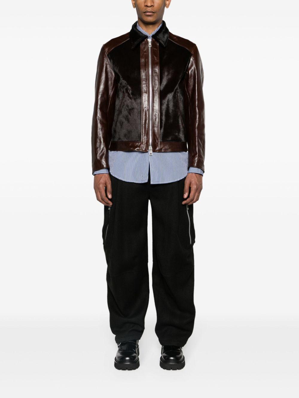 Our Legacy Andalou Leather Jacket in Black for Men | Lyst