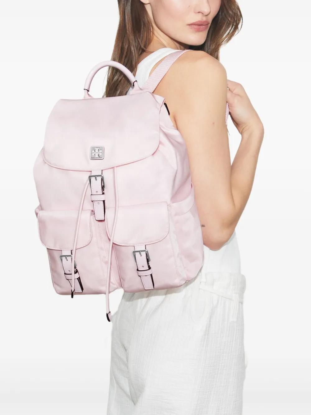 Tory Burch Virginia Backpack in Natural | Lyst TORY BURCH ピンク 