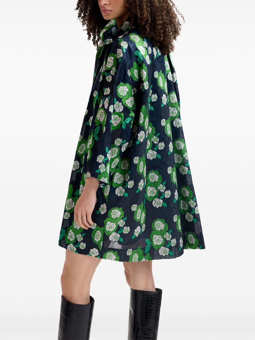 essentiel antwerp green dress Frosted Fig Mock Neck Velvet Mini Dress – VICI