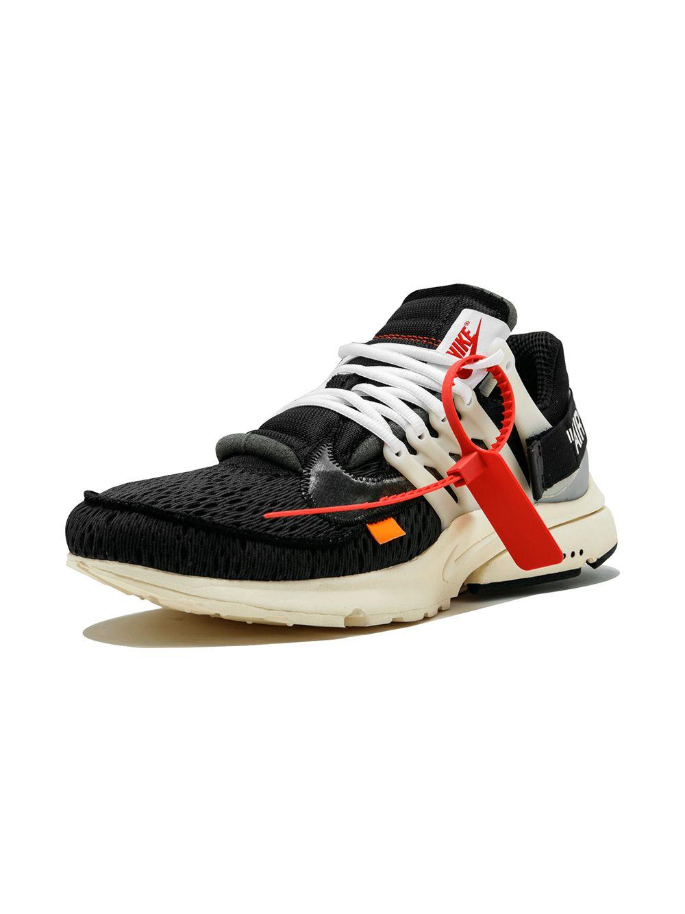 NIKE X OFF-WHITE Rubber The 10 Air Presto Sneakers in Black for Men | Lyst