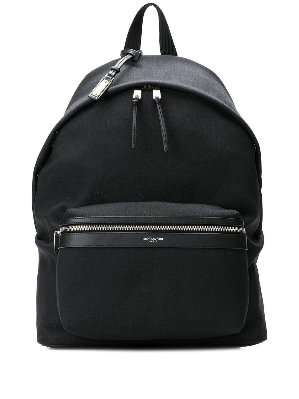 Saint Laurent Classic Zipped Backpack in Black for Men - Save 53% | Lyst