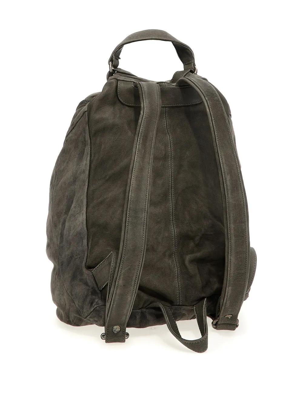 バックパック・リュック GIORGIO BRATO Men Backpacks IBS25S2400VBRUSHNERO Black Giorgio Brato Leather Backpack | italist