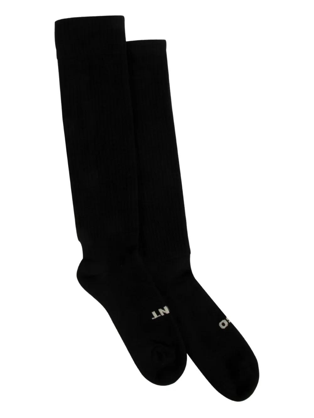 Rick Owens DRKSHDW High Socks (White) – CNCPTS