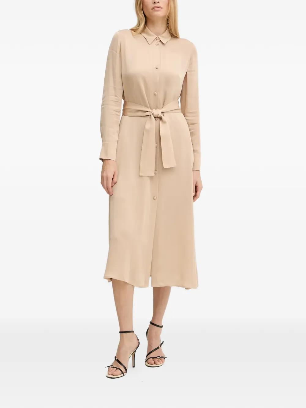 armani exchange shirt dress Cotton Mini Shirt Dress