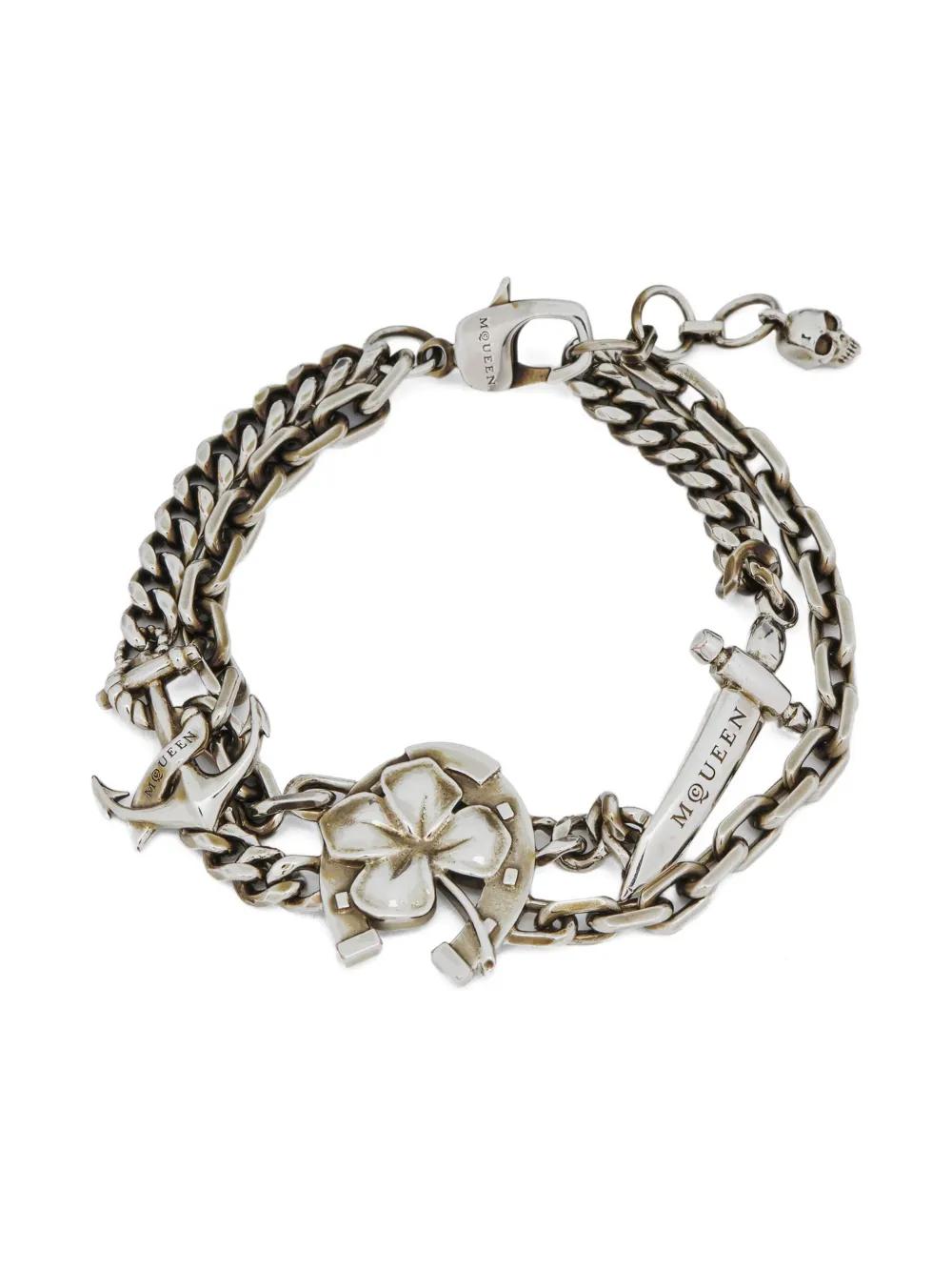 ブレスレット MCQUEEN MCQUEEN CHAIN BRACELET Alexander mcqueen chain bracelet store