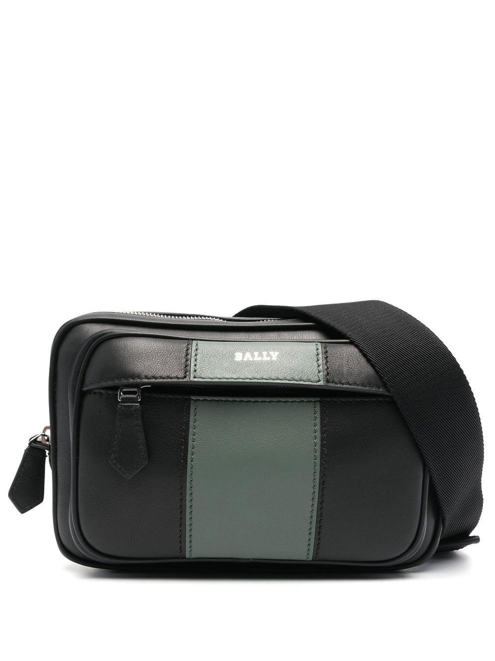 Bally Logo Belt Bag in Black for Men Lyst
