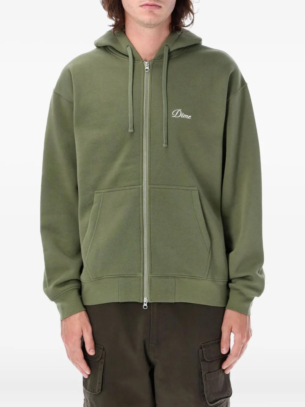 【DIME】 Swiss Hoodie Green dime-classic-small-logo-hoodie