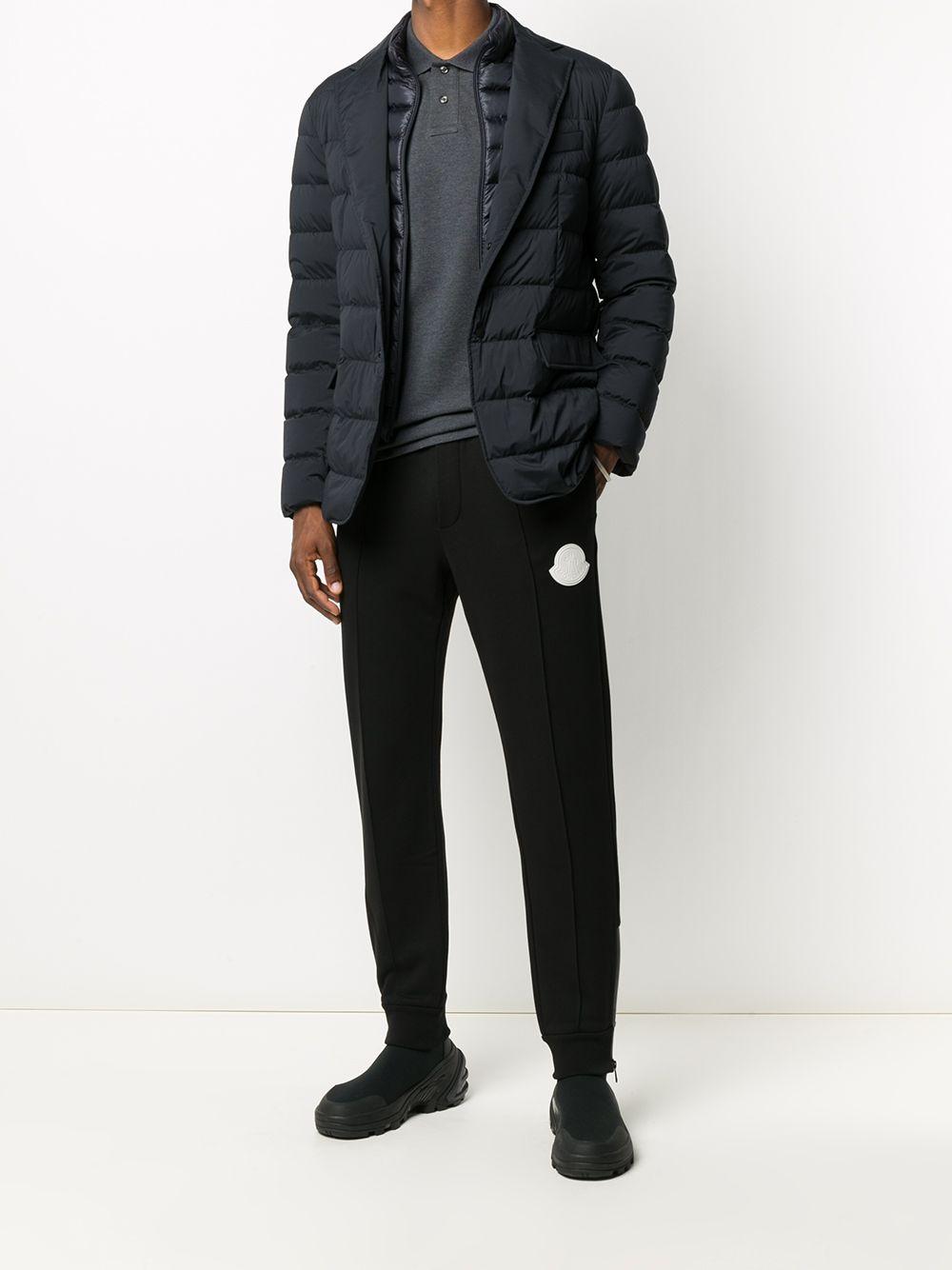 Moncler Synthetic Padded Blazer in Blue 