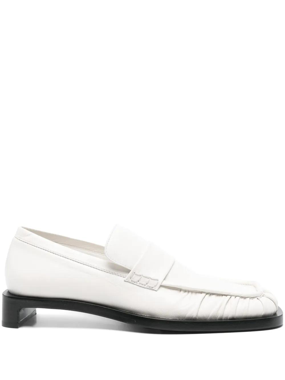 ★JIL SANDER直営店★レザーローファー モカシン レディース Jil Sander ローファー、モカシン | オンライン