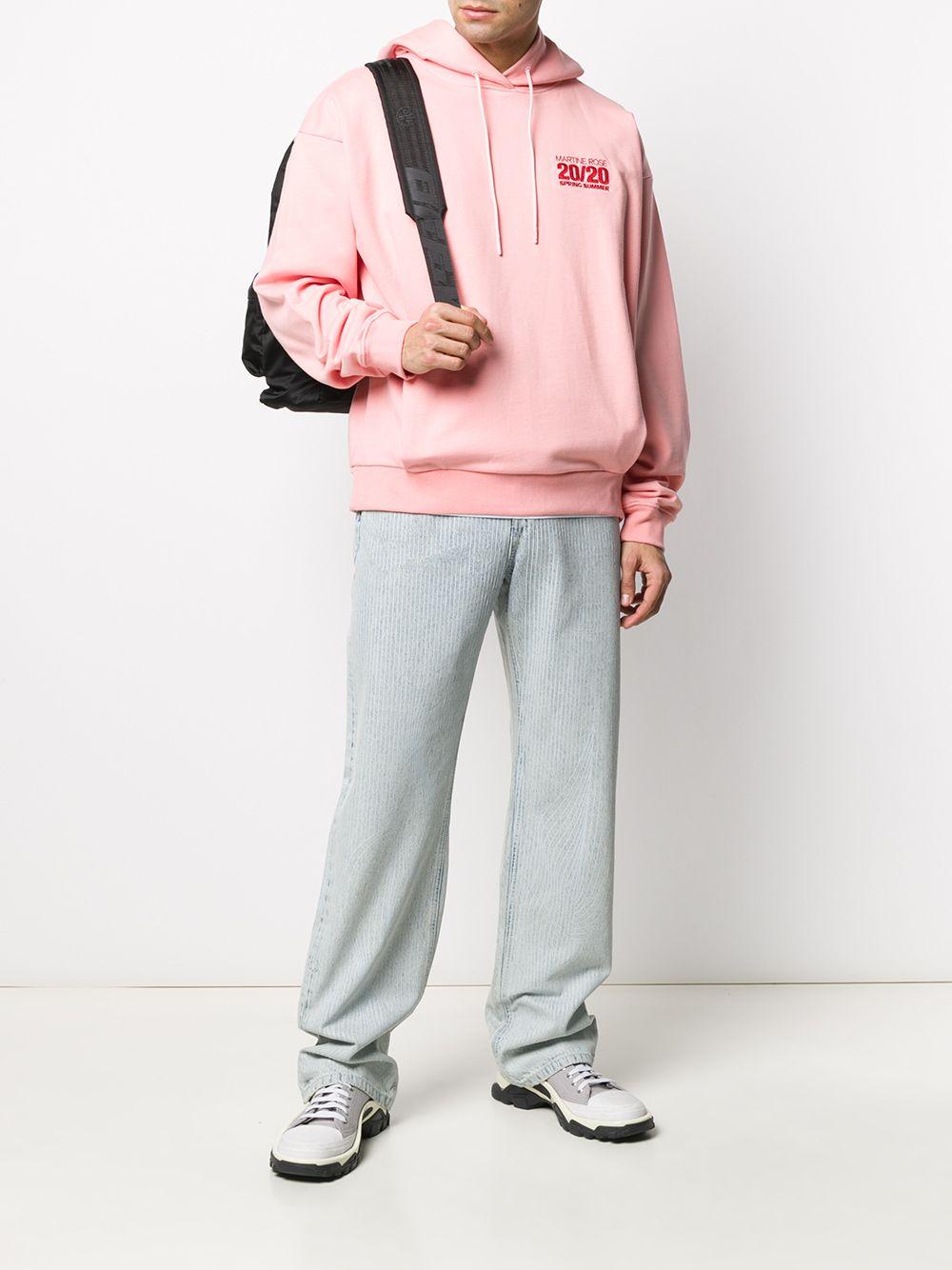 Martine Rose 20 20 Hoodie in Pink Lyst UK