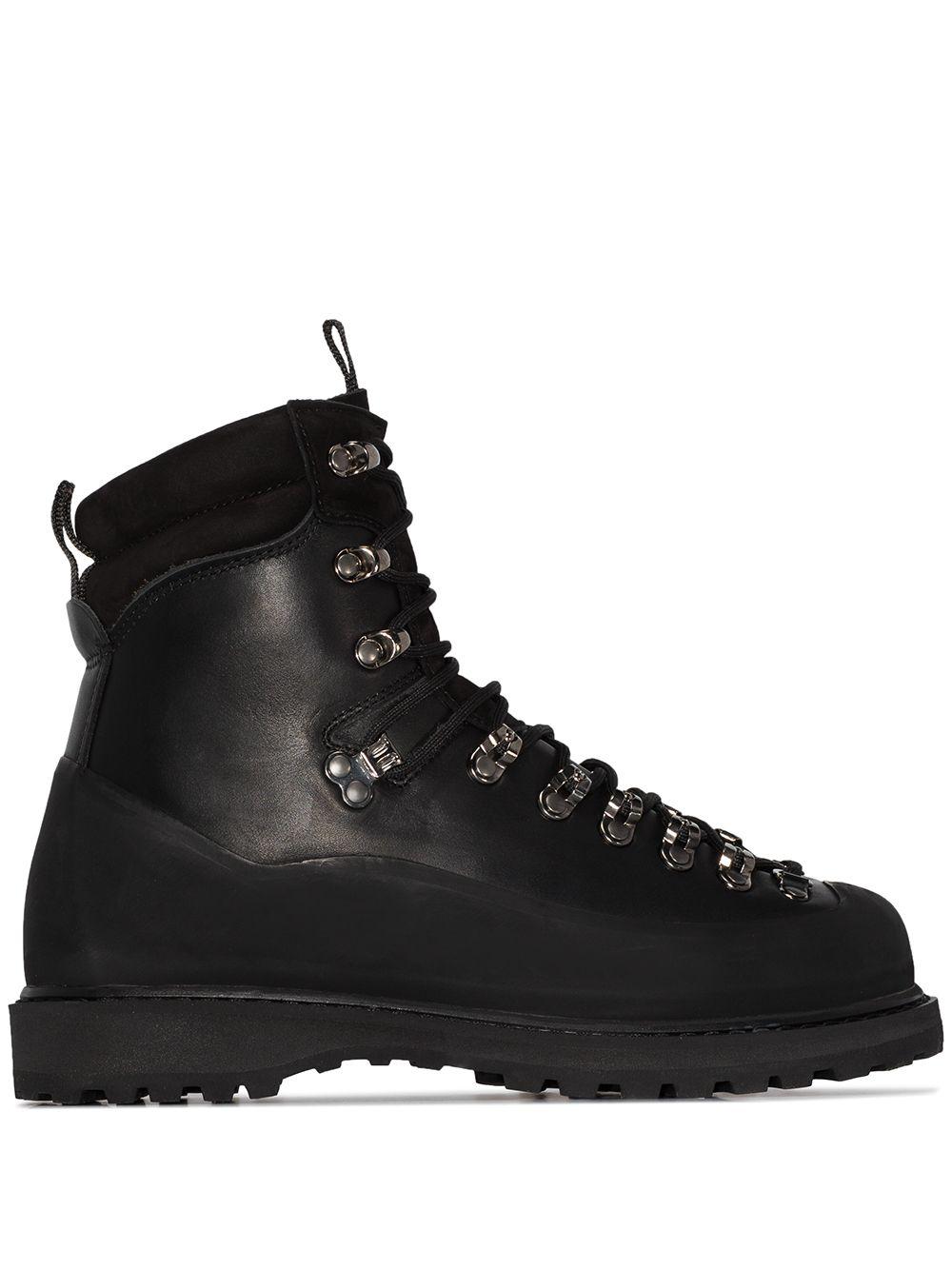 Diemme Leather Everest Hiking Boots in Black - Lyst