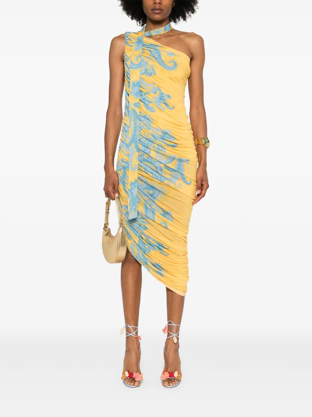 ワンピース Dress woman Etro Etro One Shoulder Dresses for Women | Lyst