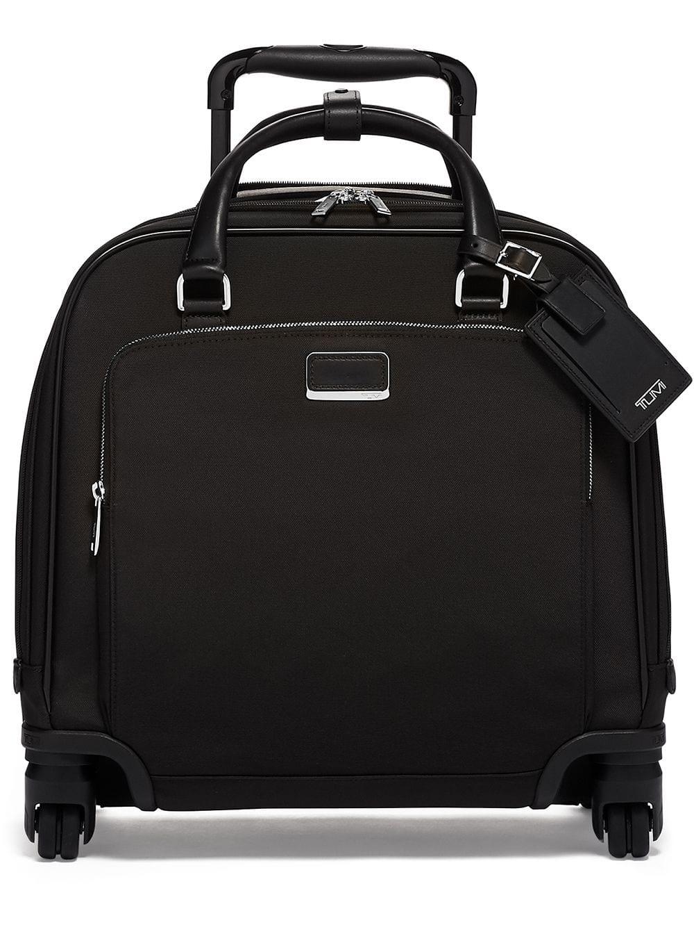 Tumi Synthetic Santos Compact Carryon in Black/Gold (Black) Lyst