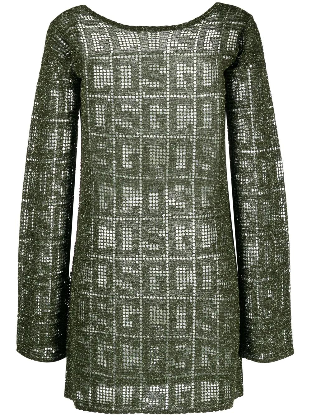 Designer Gcds Shell Dress Green for Women - Up to 53% off | Lyst
