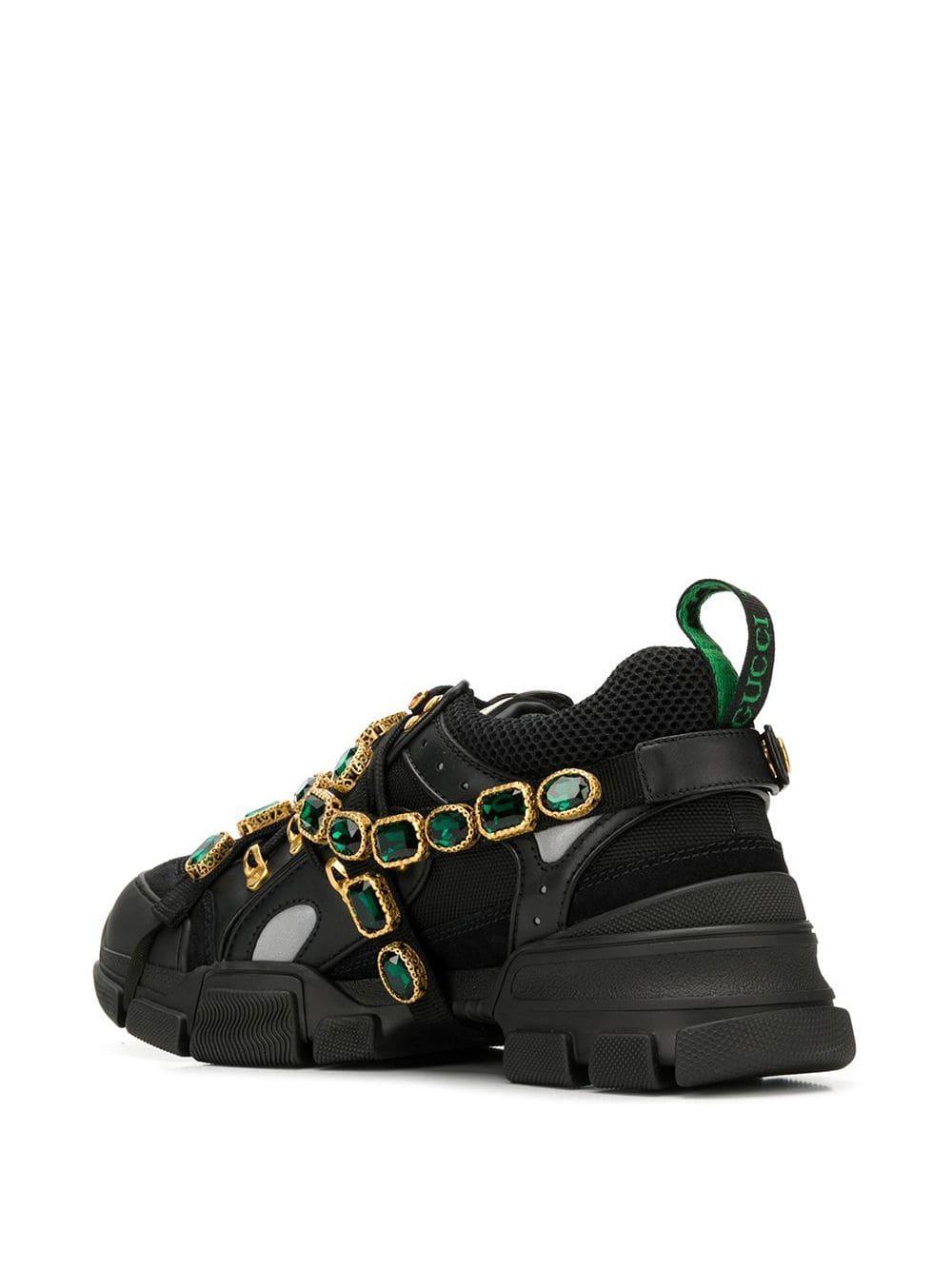 gucci flashtrek black