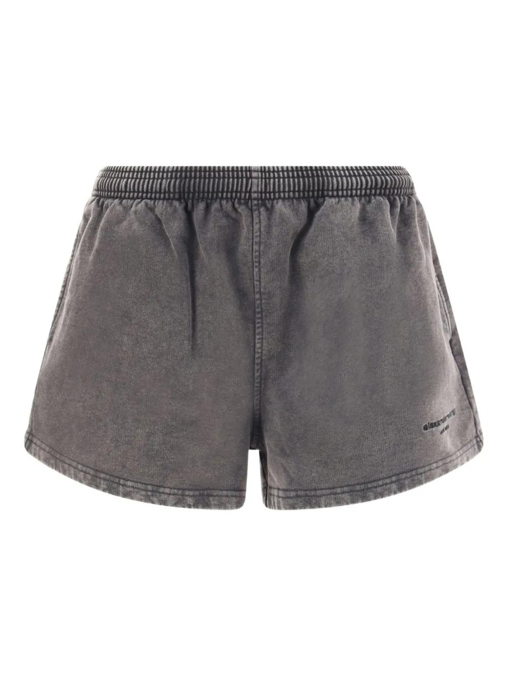 ショートパンツ ALEXANDER WANG Woman Short Grey 4DC1214896 060 Alexander Wang Short - Grey - Women | 4DC1214896060 | thebs.com