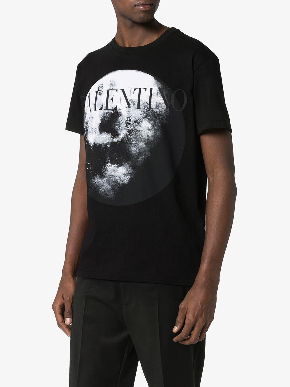 Valentino Cotton Moon Dust T-shirt in 