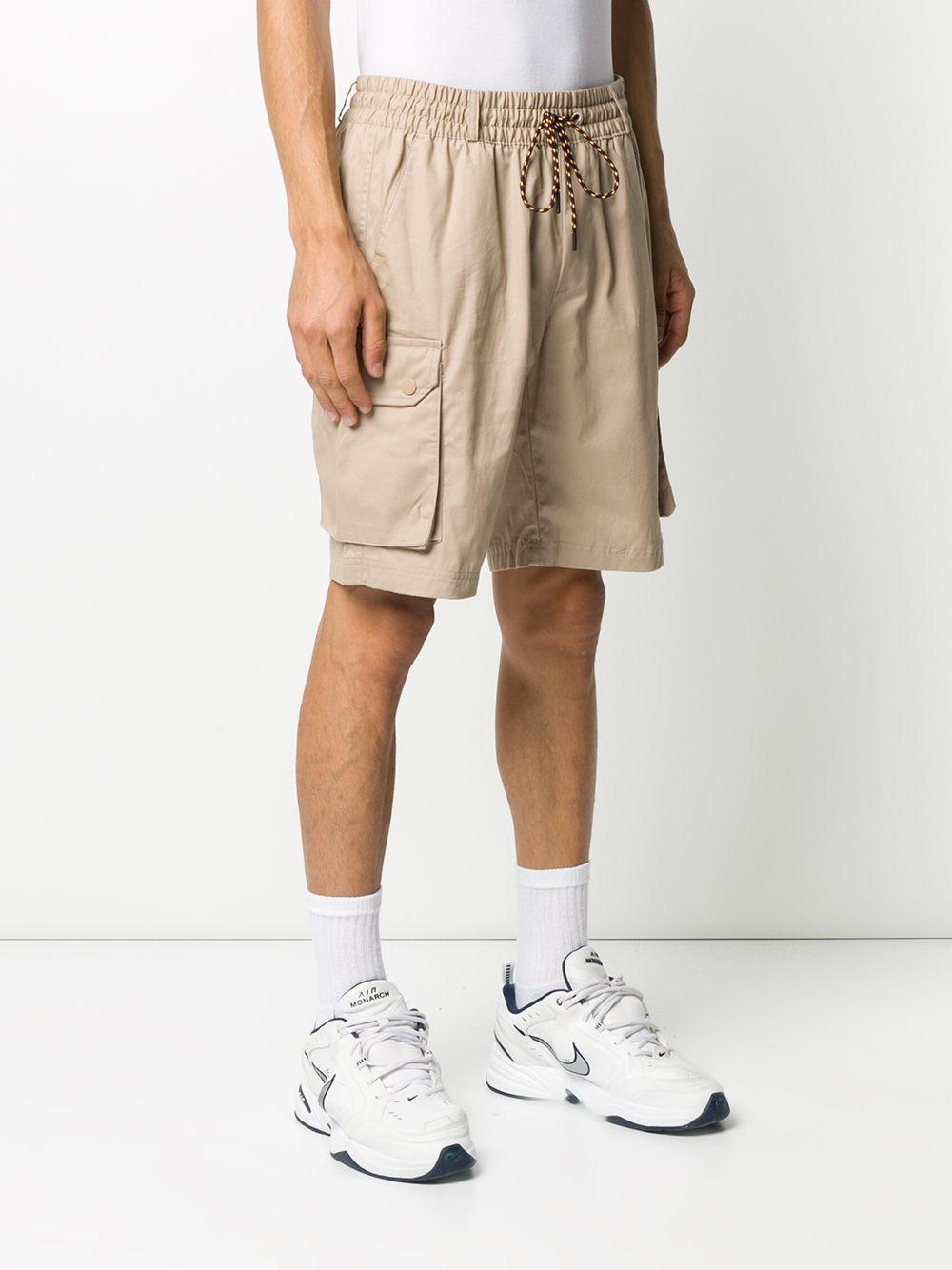 adidas Originals Cotton Adiplore Cargo Shorts in Natural for Men - Lyst