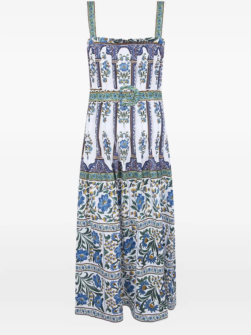 knee length dresses for ladies Lace Banana Midi Dress – The RiverLane main image 1