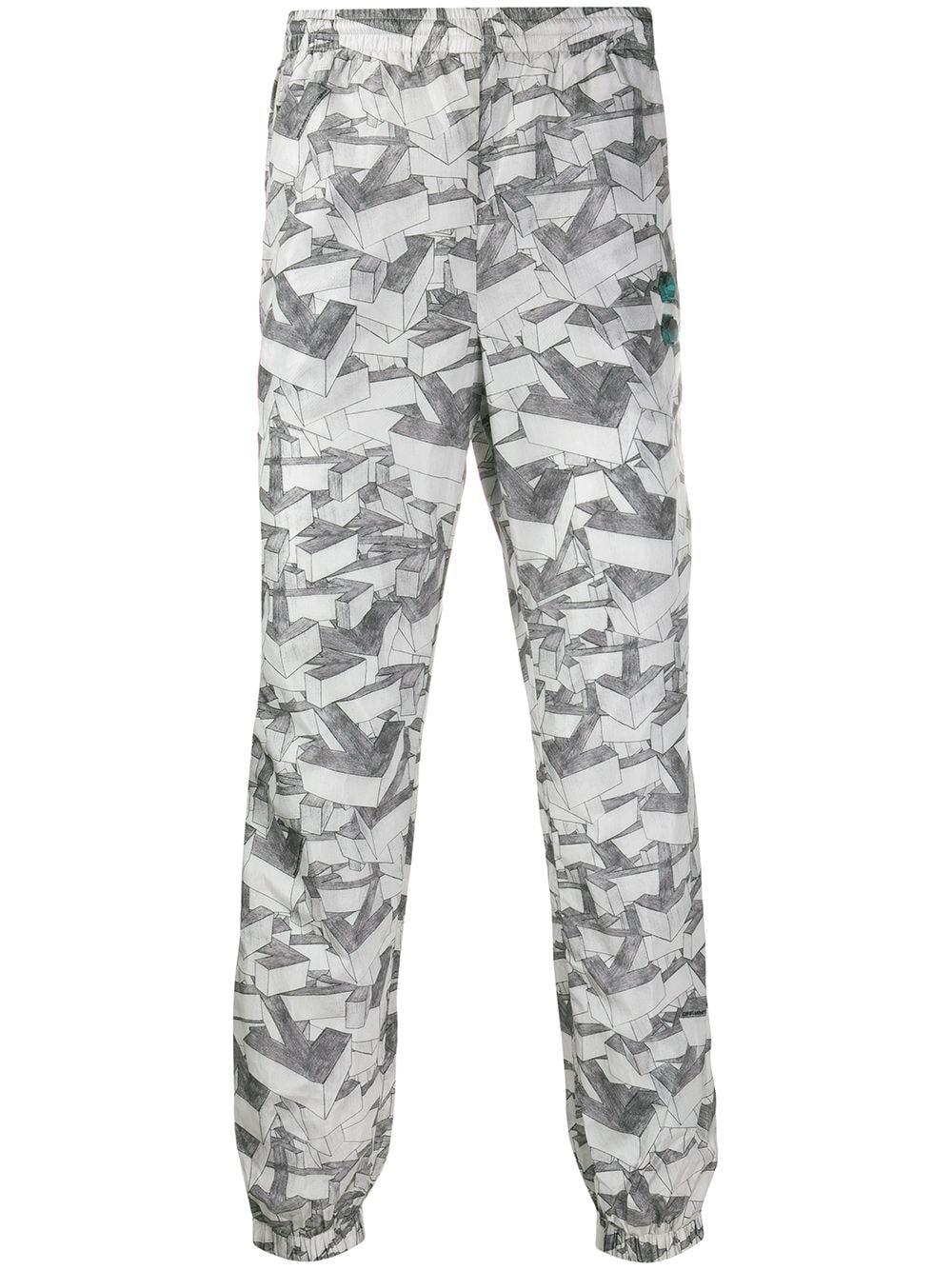 off white tracksuit grey