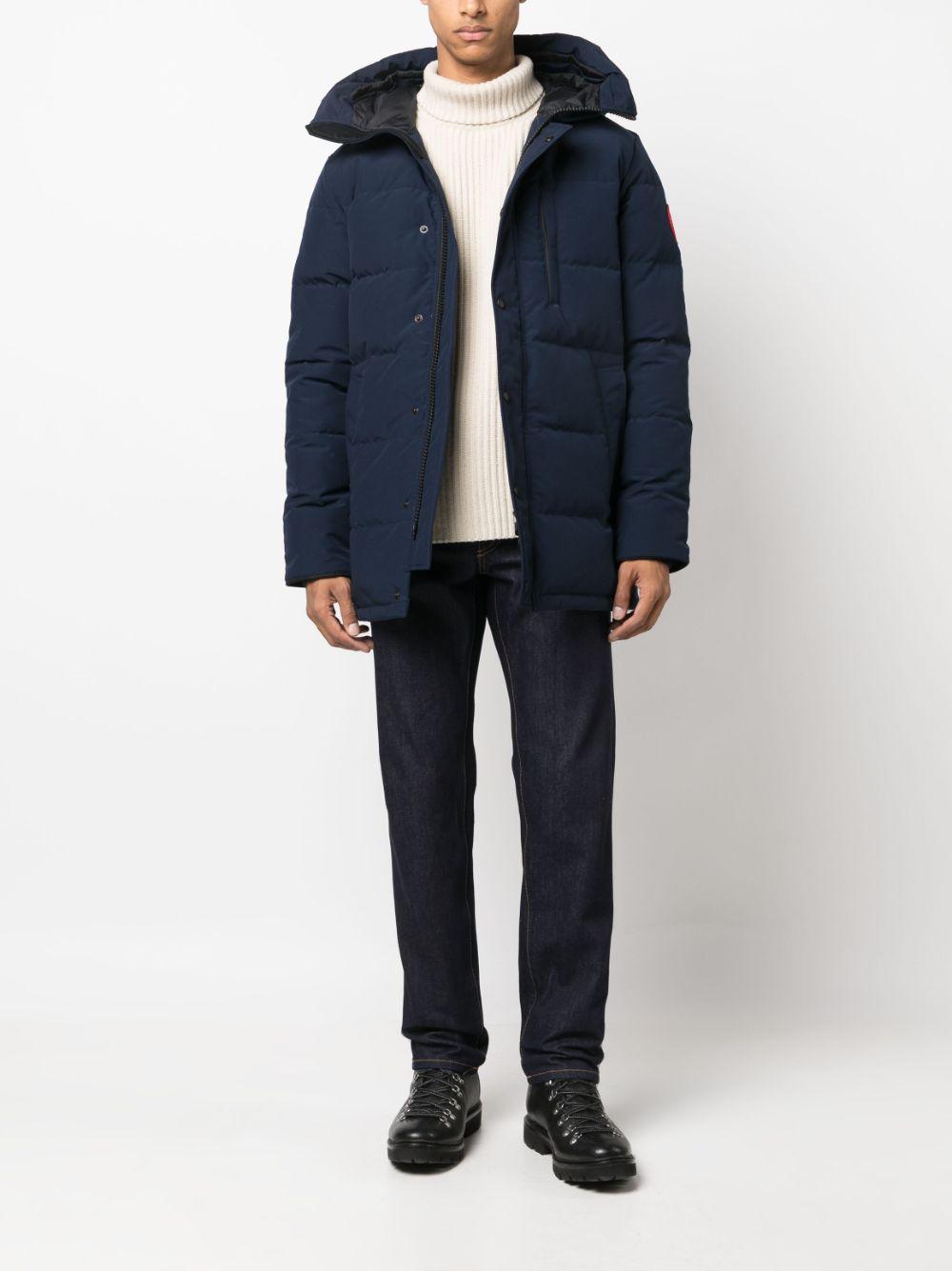 Canada Goose Carson Padded Down Parka in Blue for Men | Lyst