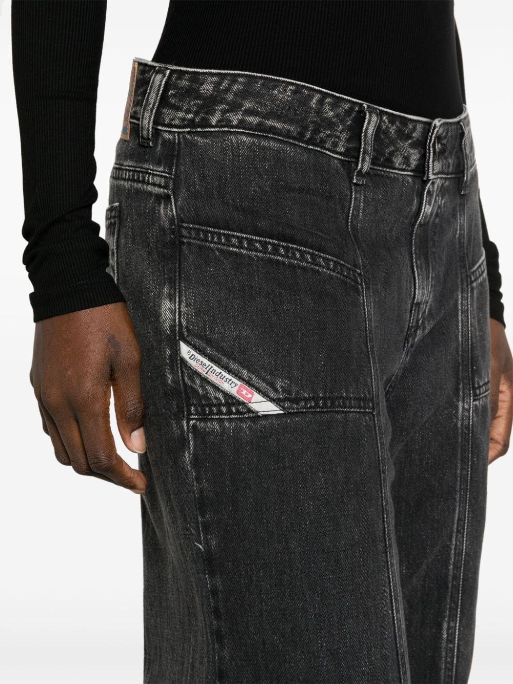 DIESEL D-akii 068hn Flared Bootcut Jeans in Black | Lyst UK DIESEL D-akii 068hn Flared Bootcut Jeans in Black | Lyst UK
