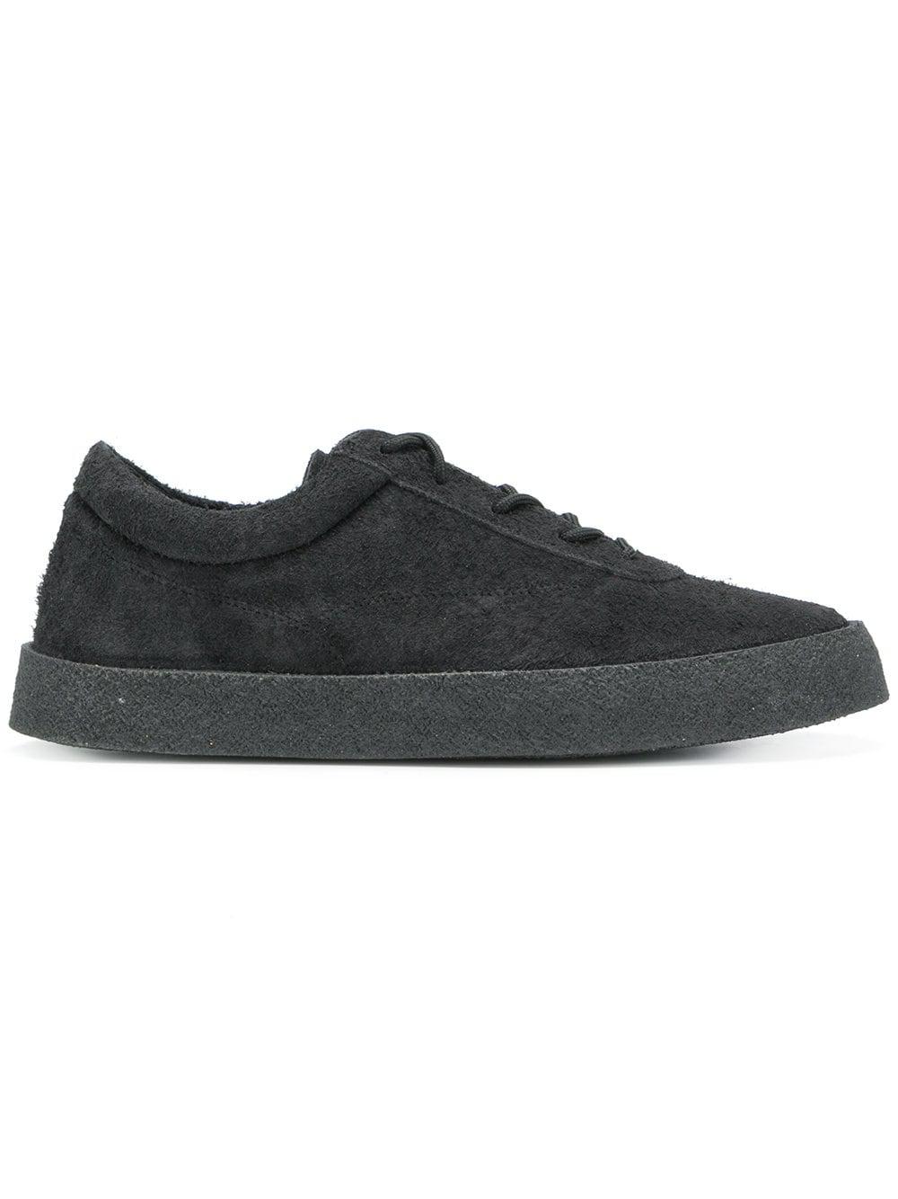 Yeezy Suede Season 6 Crepe Sneakers in Black for Men | Lyst UK