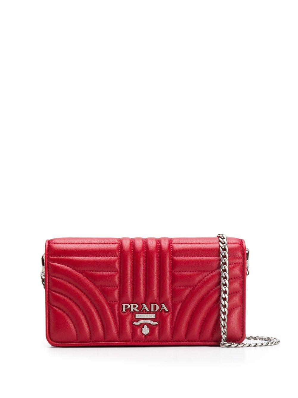 prada red mini bag