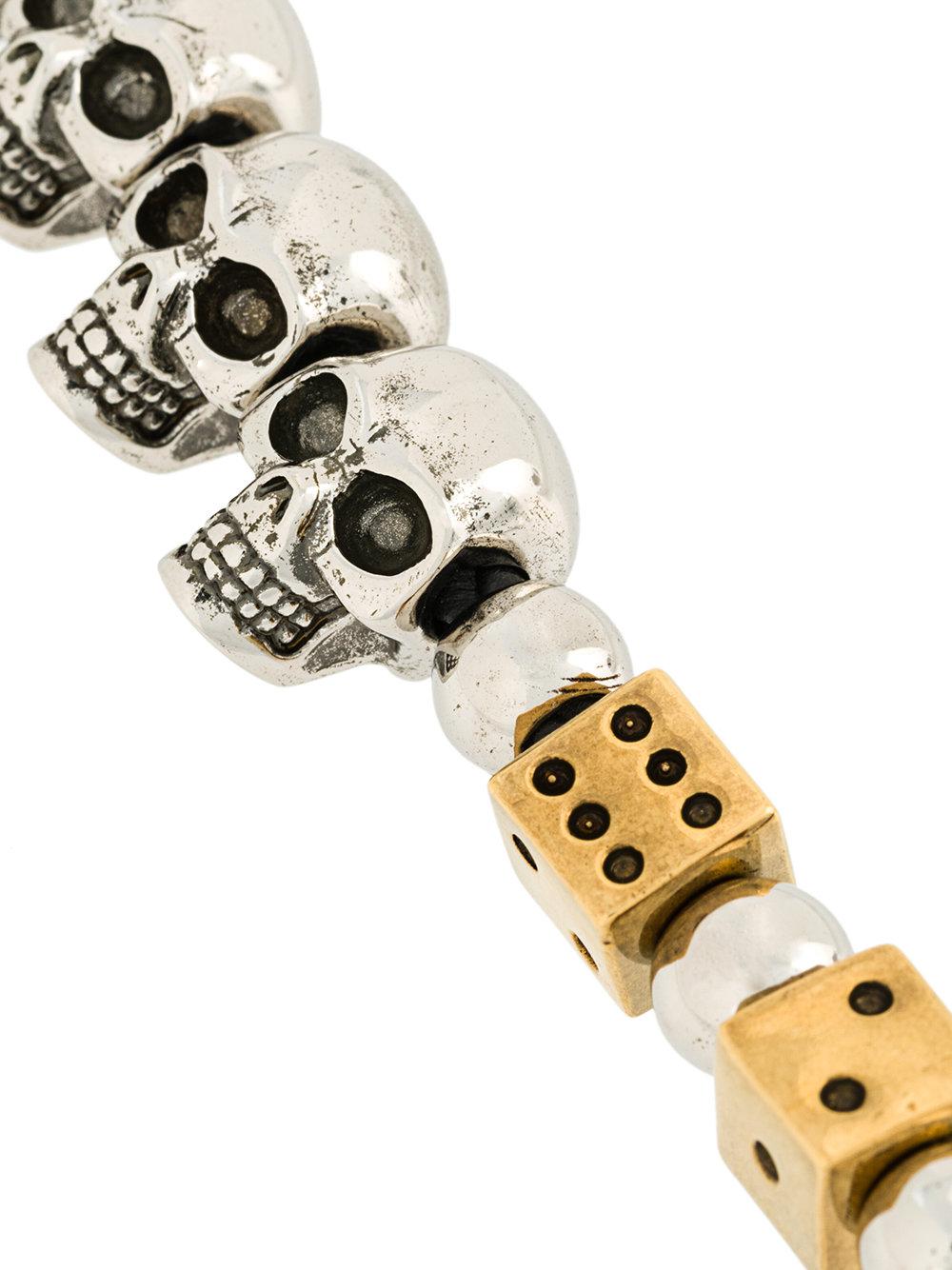 skull bead necklace