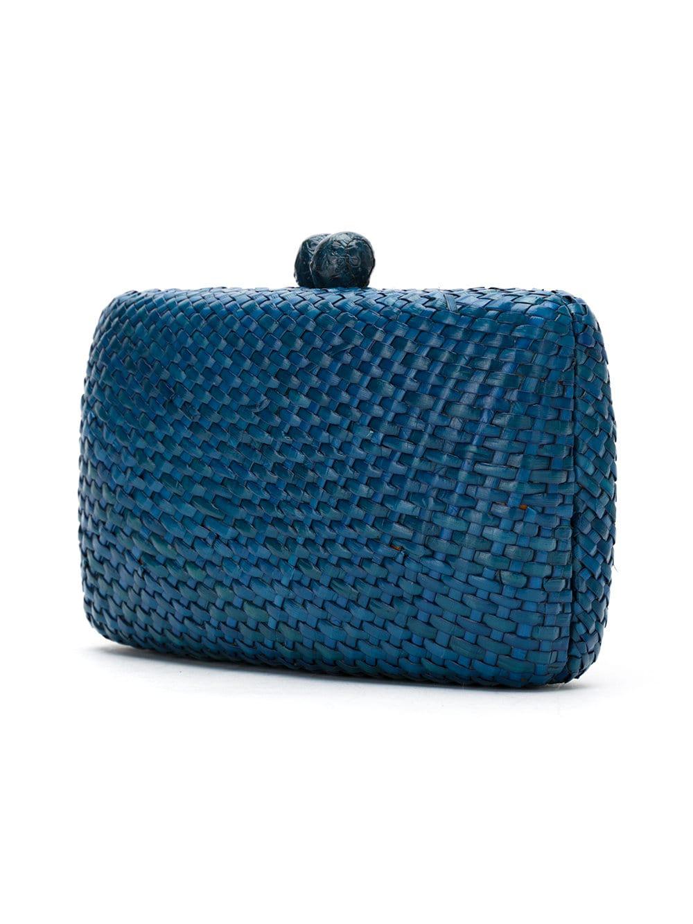 straw clutch bag h&m