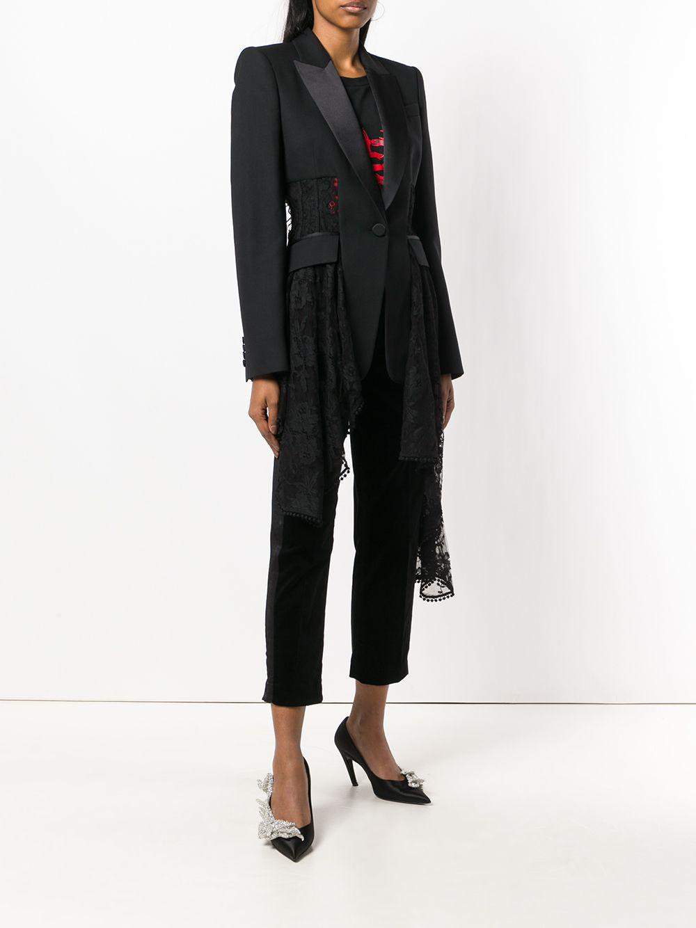 lace waterfall jacket