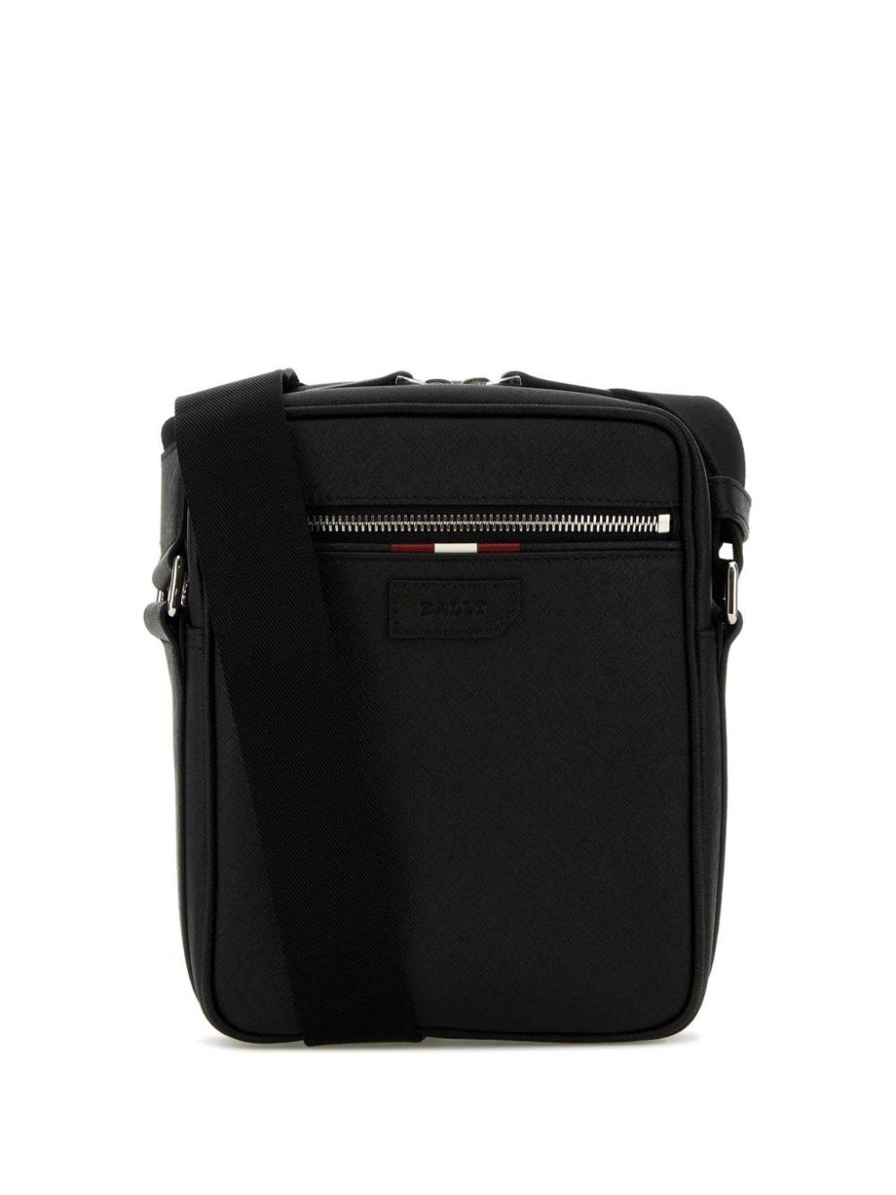 BALLY ブラック メッセンジャーバッグ BALLY ブラック メッセンジャーバッグ