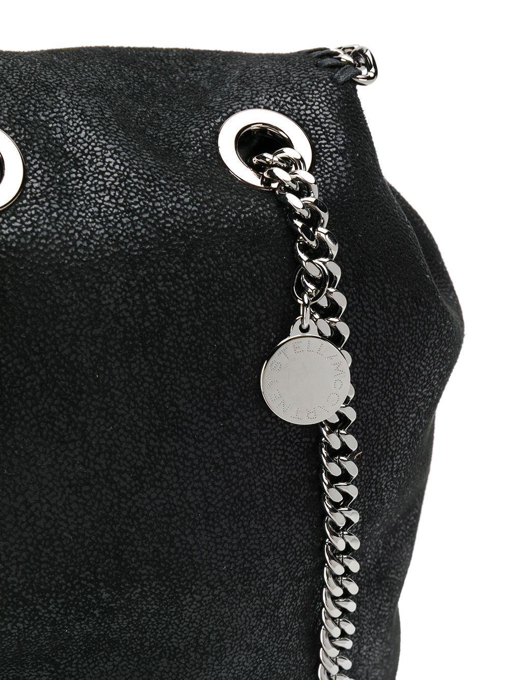 Stella McCartney Falabella Mini Backpack in Black | Lyst Stella McCartney Falabella Mini Backpack in Black | Lyst