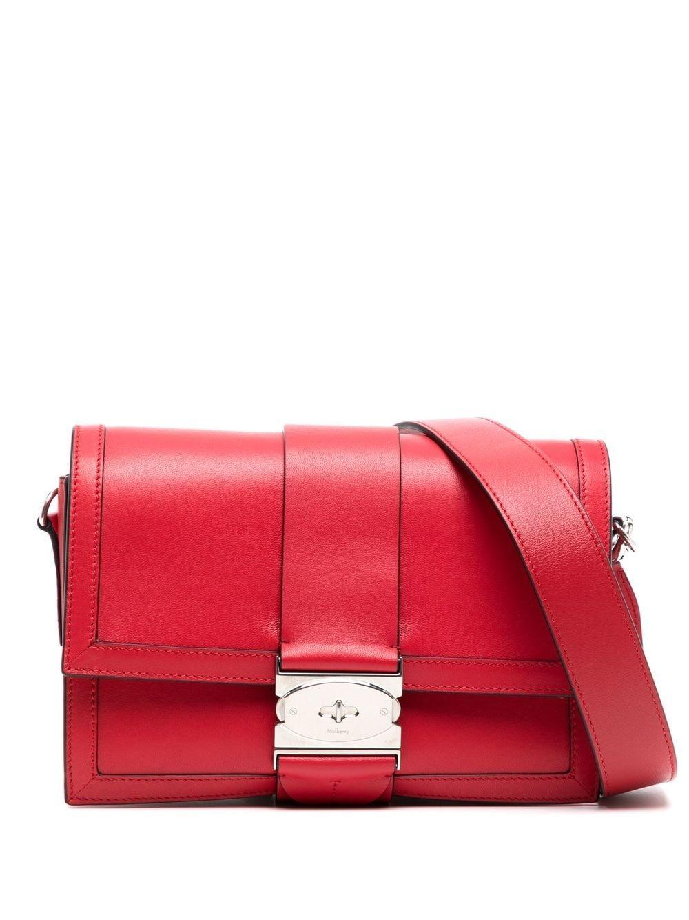 Mulberry Utility Postmans Crossbody Bag in Red for Men | Lyst