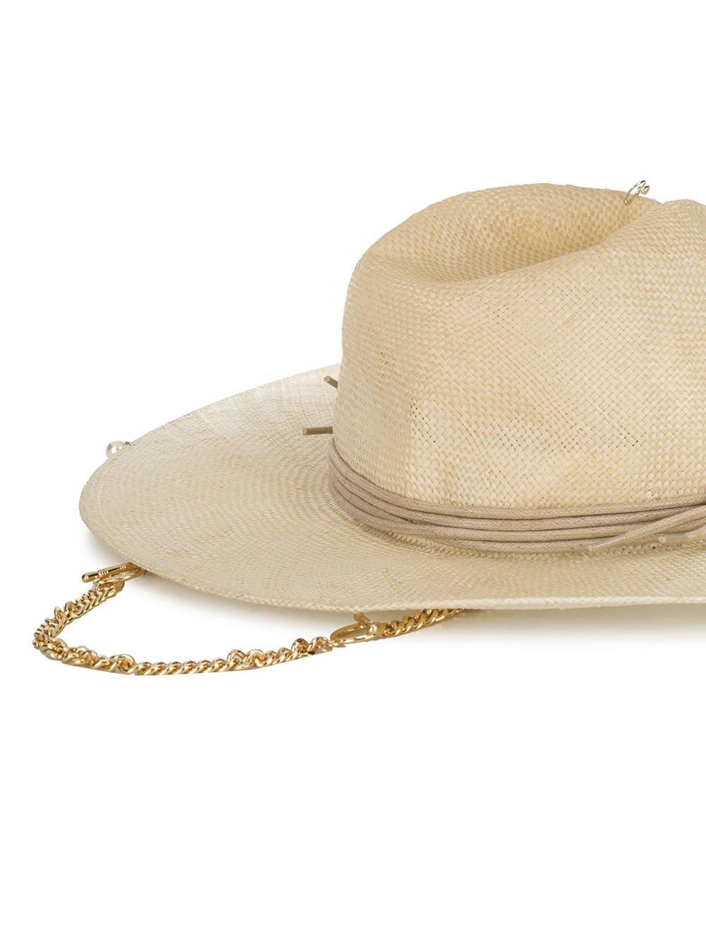 RUSLAN BAGINSKIY - Fedora Straw Hat