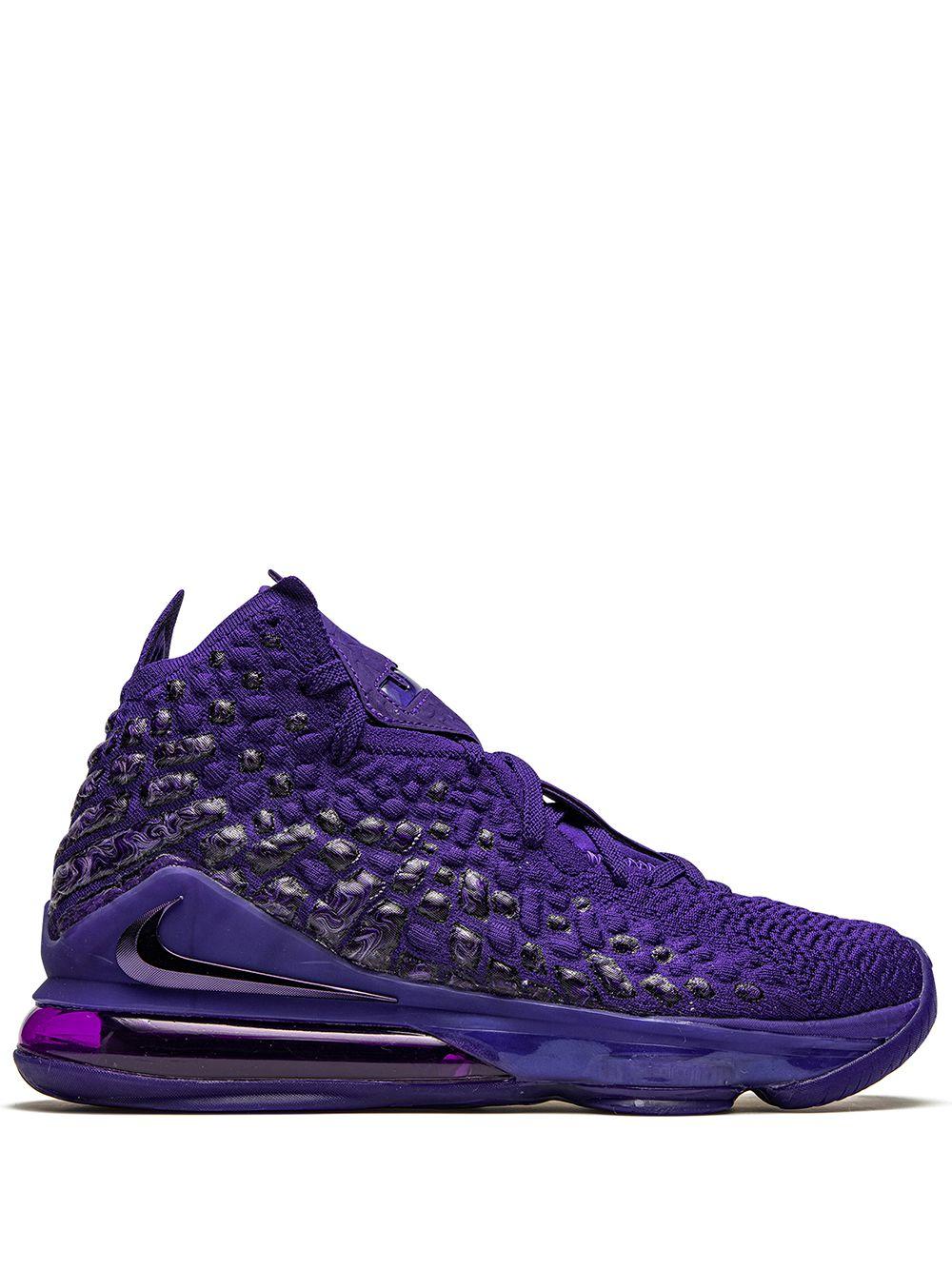 Nike Lebron 17 High-top Sneakers in Purple for Men | Lyst