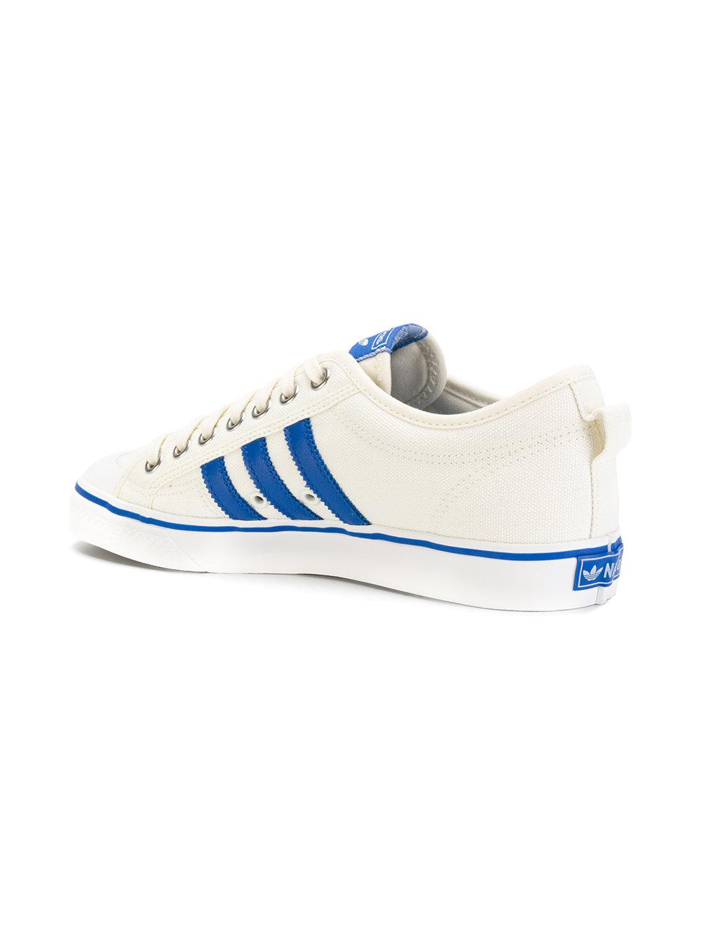 mens white adidas nizza