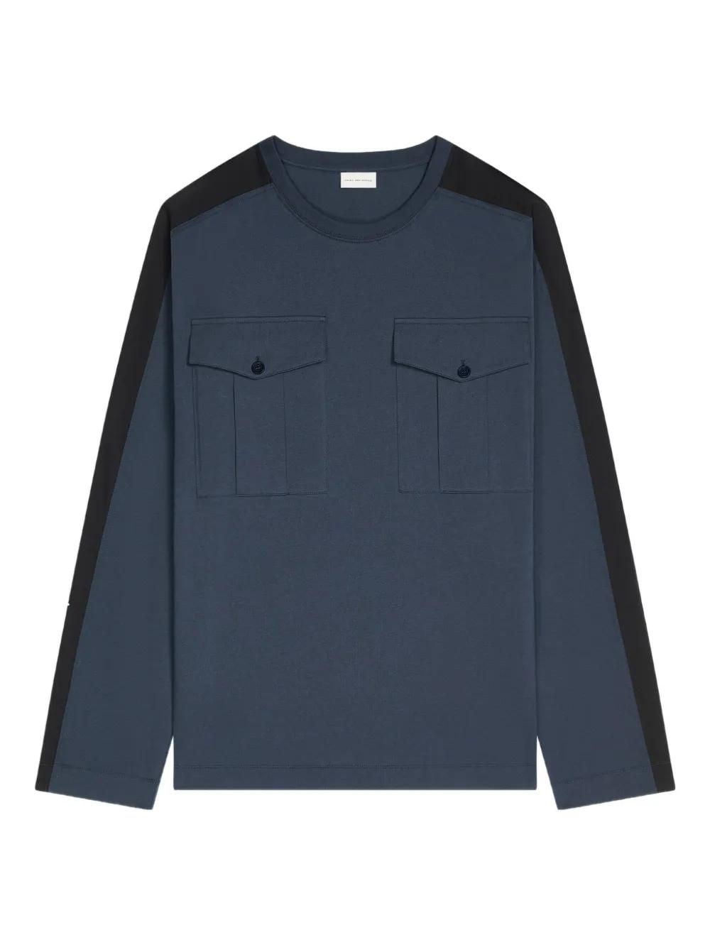 DRIES VAN NOTEN レイヤード 長袖Tシャツ SHOW DRIES VAN NOTEN ドリスヴァンノッテン レイヤード Tシャツ T