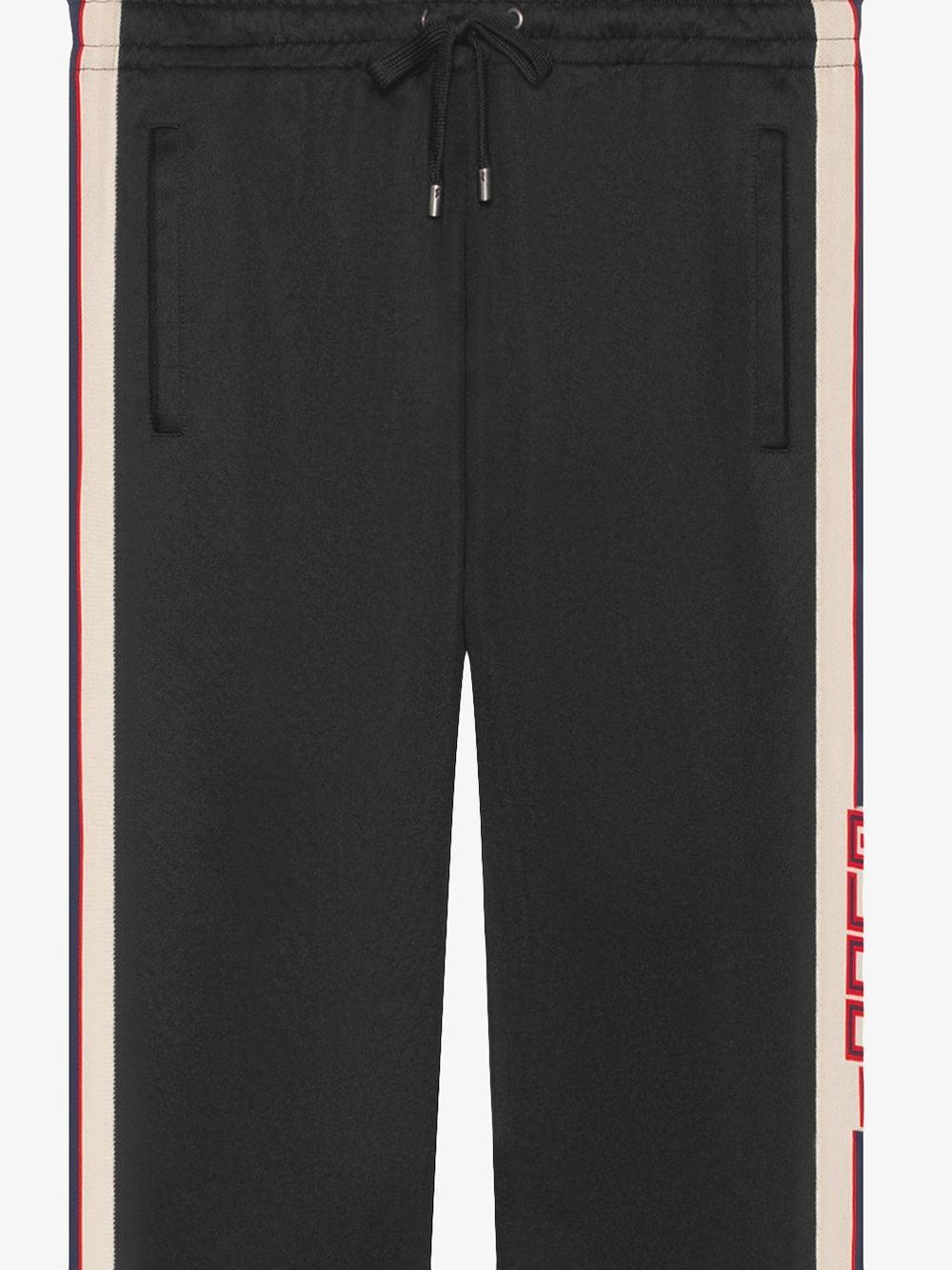 Gucci Technical Jersey Trousers in Black for Men | Lyst Australia