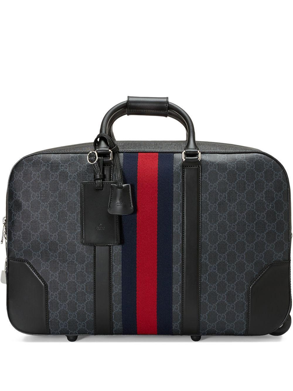 Gucci GG Supreme Carry-On Duffle Bag - Black Luggage and Travel, Handbags -  GUC475155