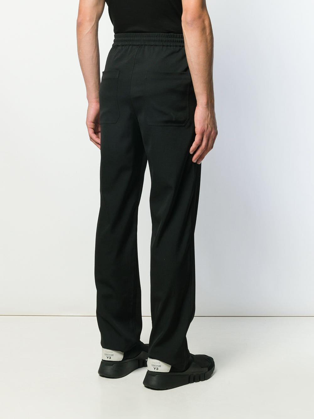 Y-3 Straight-leg Track Pants in Black for Men | Lyst