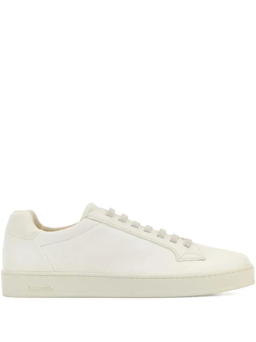 スニーカー CHURCHS IVORY LEATHER LARGS 2 SNEAKERS Church`s Largs 2 Shoes EEG077FG00000.9AH3-F0ALL IVORY | IlDuomo
