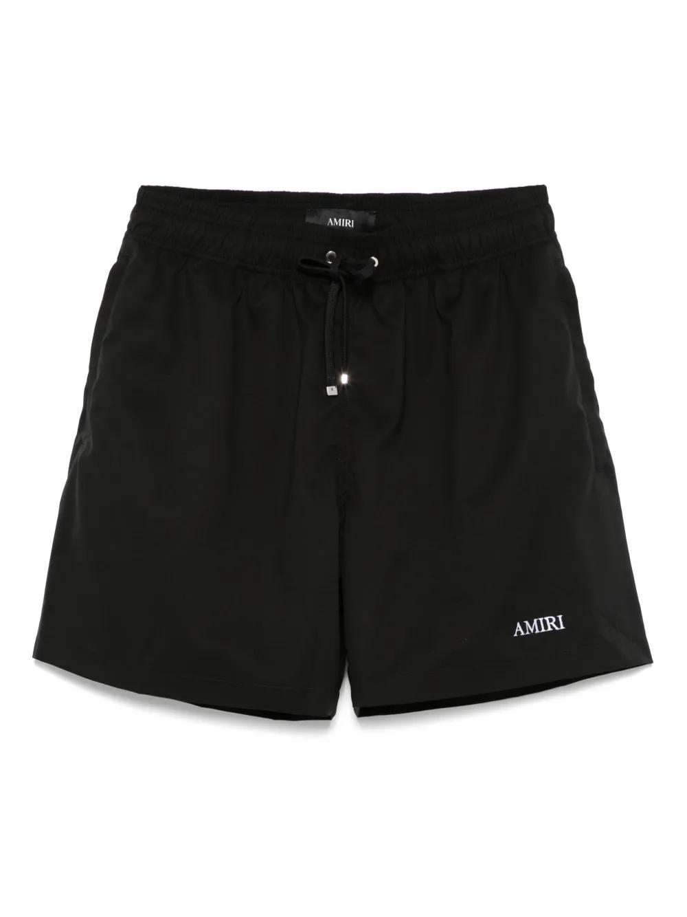 AMIRI ロゴ 水着 ブラック Core スイムショーツ メンズ Amiri ボードショーツ & スイムショーツ | オンライン