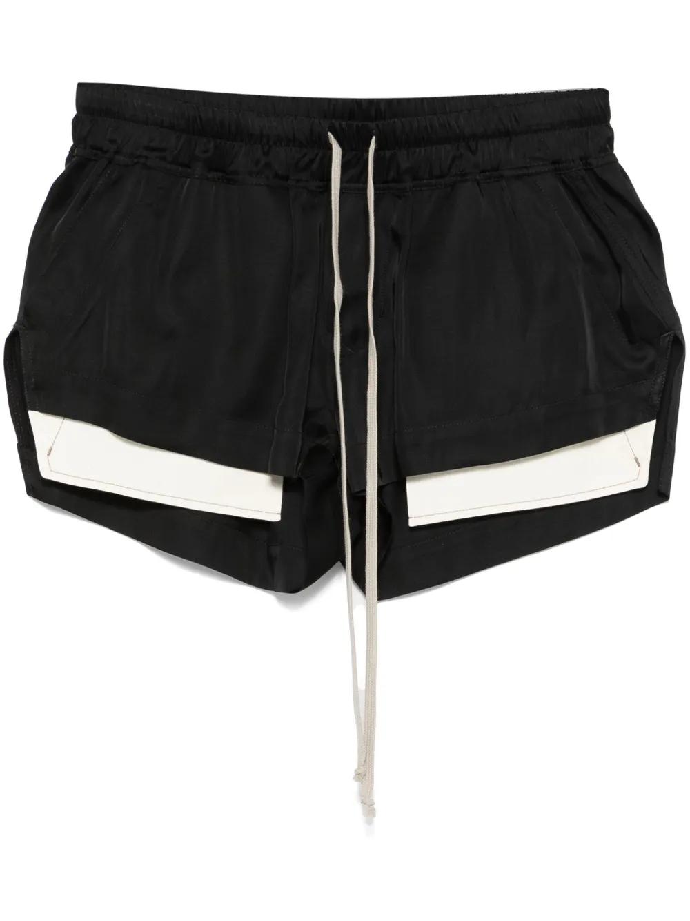 Rick Owens Fog Boxers Shorts in Black | Lyst