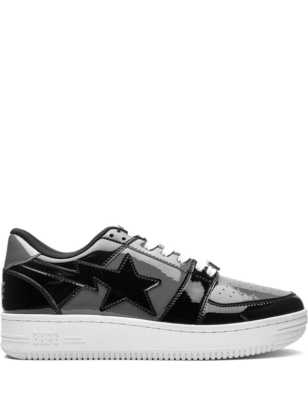 A Bathing Ape Bapesta Low M2 Sneakers in Black for Men | Lyst