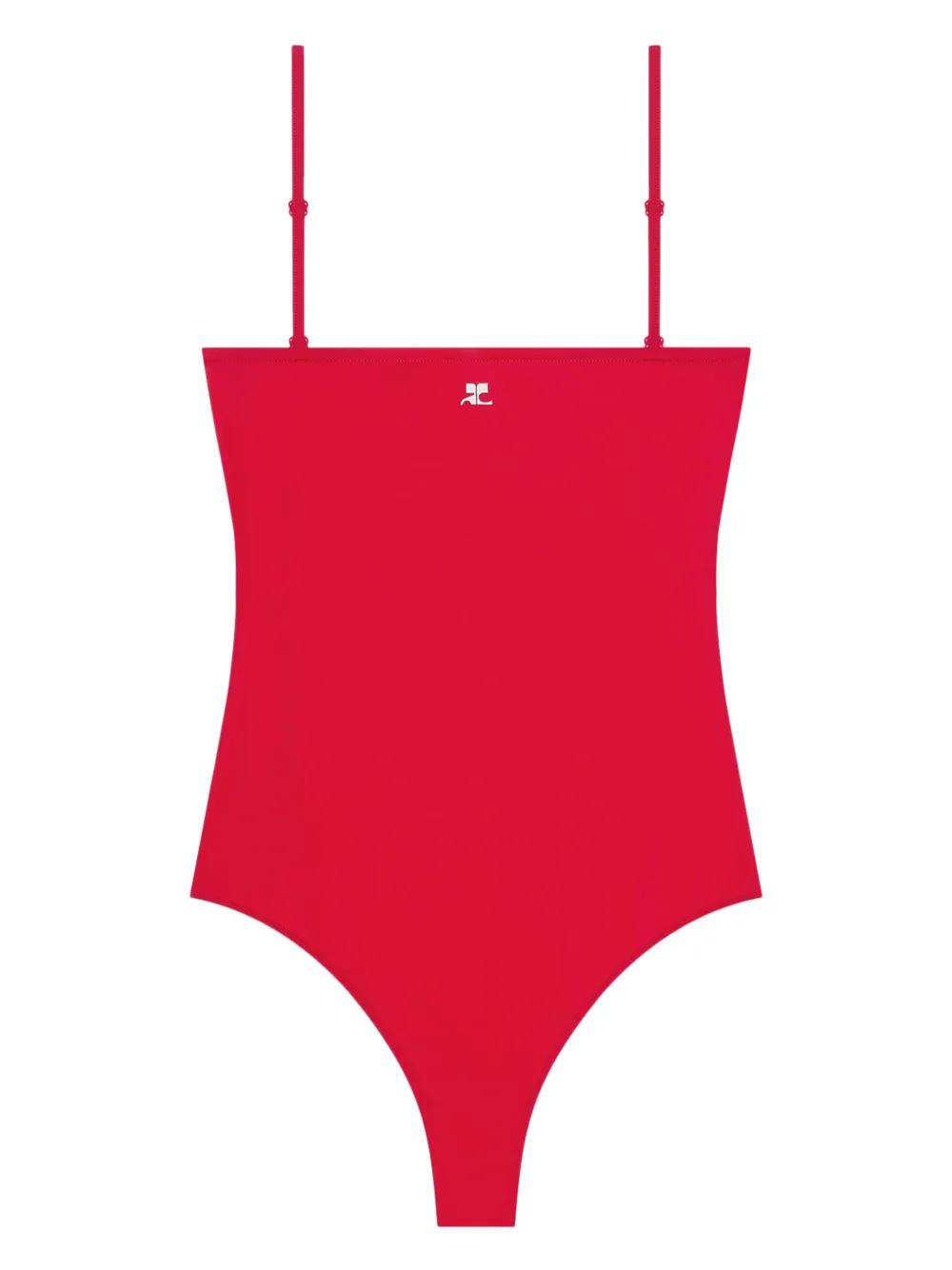 courreges-red-Maillot-De-Bain-
