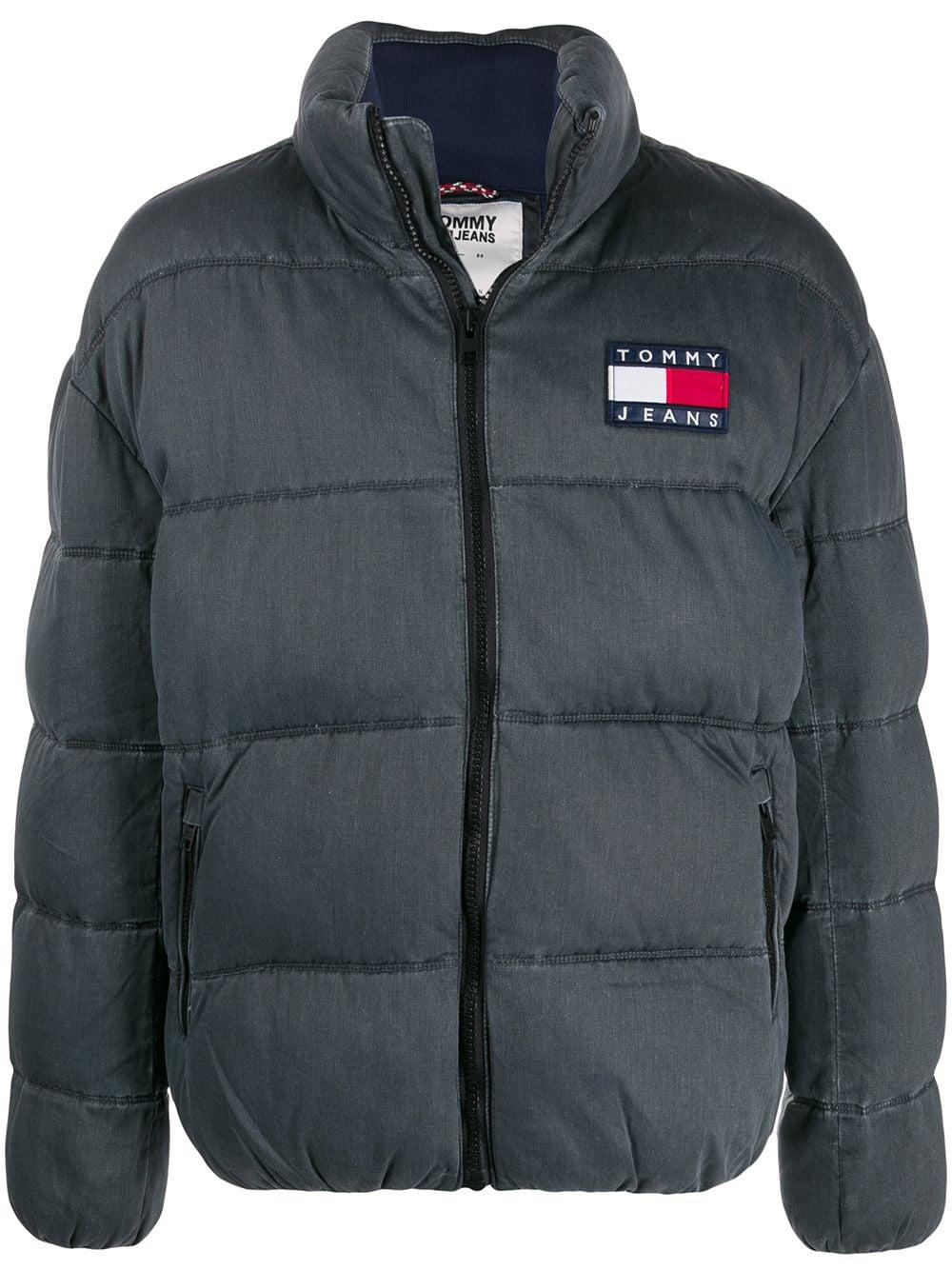 tommy hilfiger padded jacket black