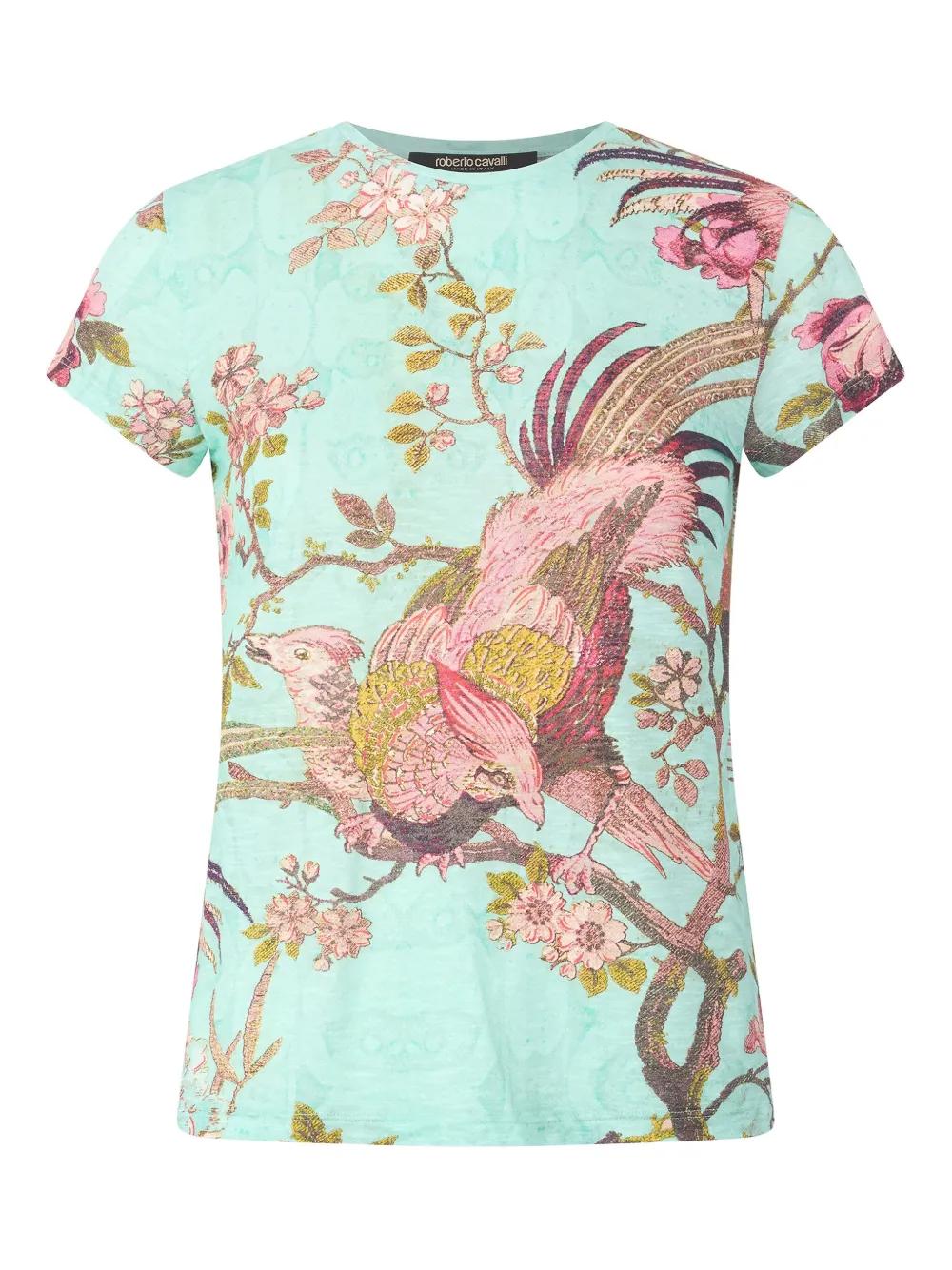 ROBERTO CAVALLI 売れ筋商品|||ロベルトカヴァリ Tシャツ トップス レディース T-shirts Purple Roberto Cavalli T-shirts for Women | Online Sale up to 76