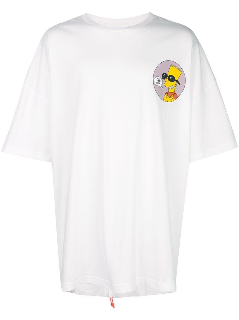 Off-White c/o Virgil T-shirt in White for Men | Lyst