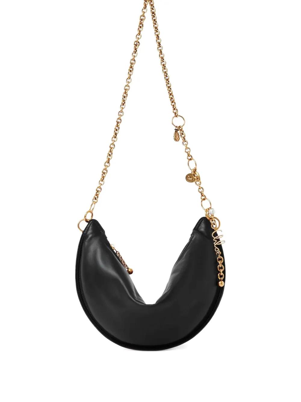 chloeブラックレザーショルダーバッグ 希少 Chloe クロエ レザー 2way ショルダーバッグ レザー